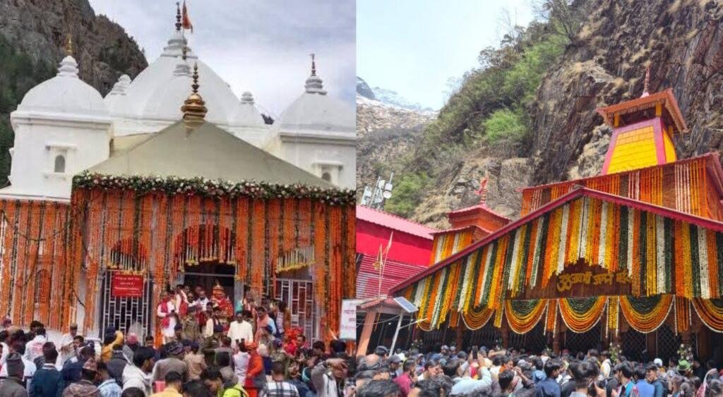 उत्तराखण्ड : श्री गंगोत्री धाम और श्री यमुनोत्री धाम के कपाटोद्घाटन के साथ चारधाम यात्रा का शुभारंभ
