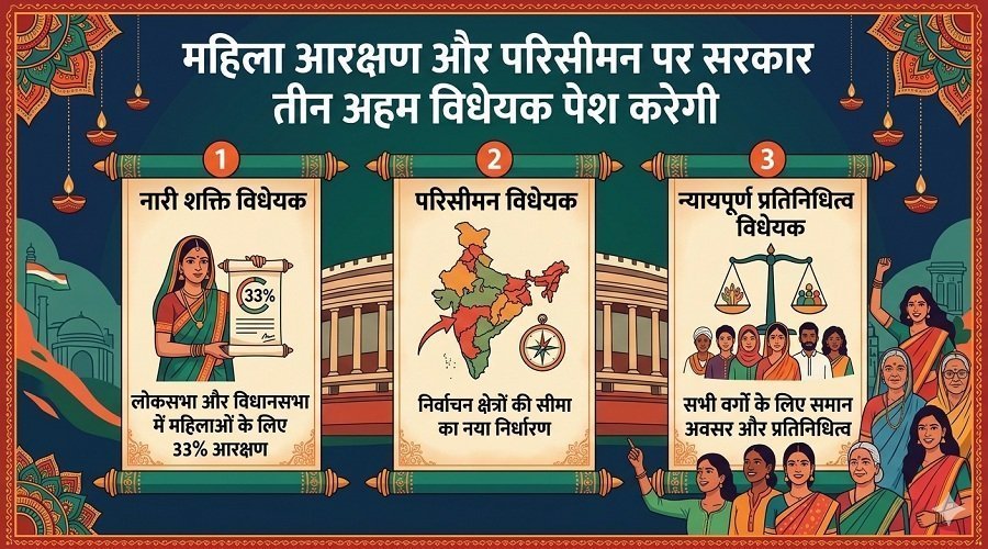 महिला आरक्षण बिल : NDA को चाहिए 360 वोट, पास हैं 293, क्या करेगी मोदी सरकार?