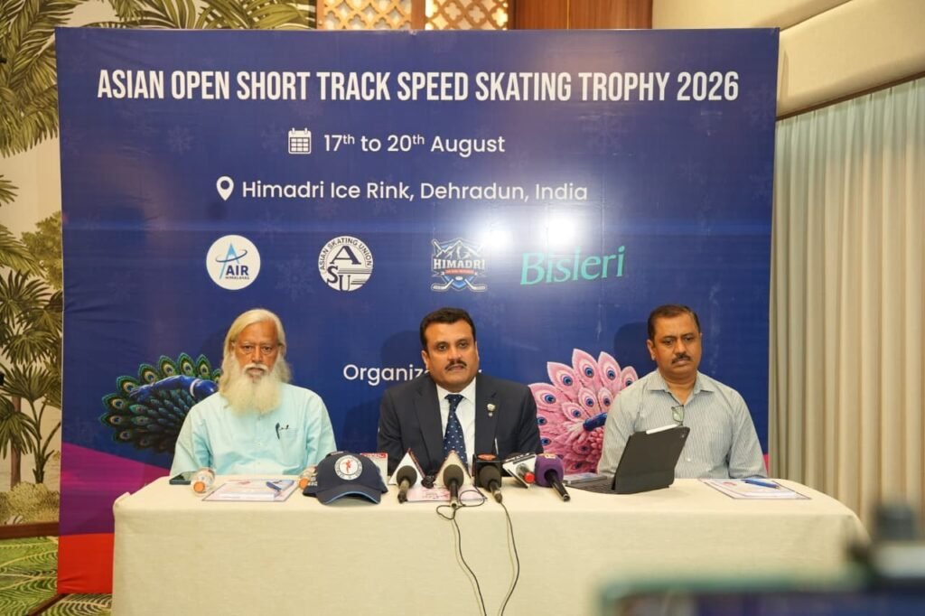 देहरादून में 17 से 20 अगस्त तक हिमाद्री आइस रिंक में सजेगा एशियाई आइस स्पोर्ट्स का मंच, 14 देशों के खिलाड़ी दिखाएंगे दम, लगातार दूसरी बार भारत को मिली प्रतिष्ठित प्रतियोगिता की मेजबानी